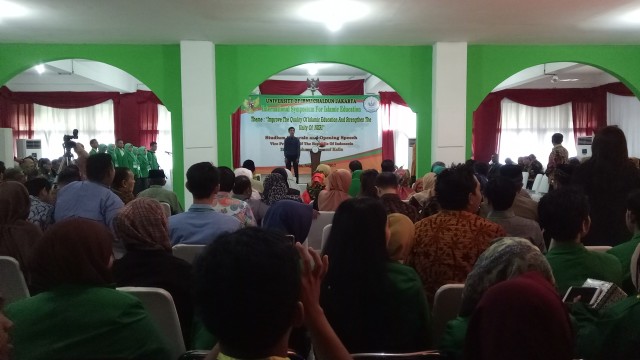 Simposium Internasional Universitas Ibnu Chaldun (Foto: Kevin Kurnianto/kumparan)