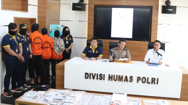 Grup Saracen berhasil diringkus (Foto: polri.go.id)
