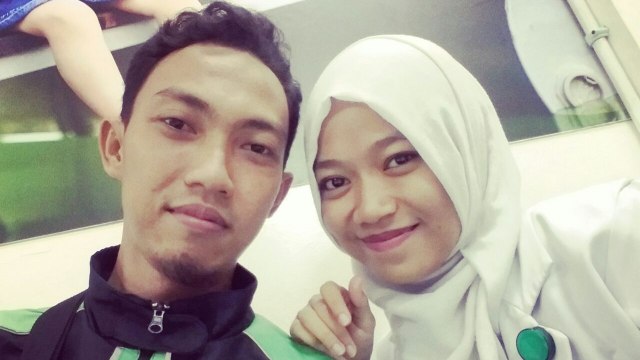 Hidayat dan Widya. (Foto: Dok. Erika Widyaningsih)