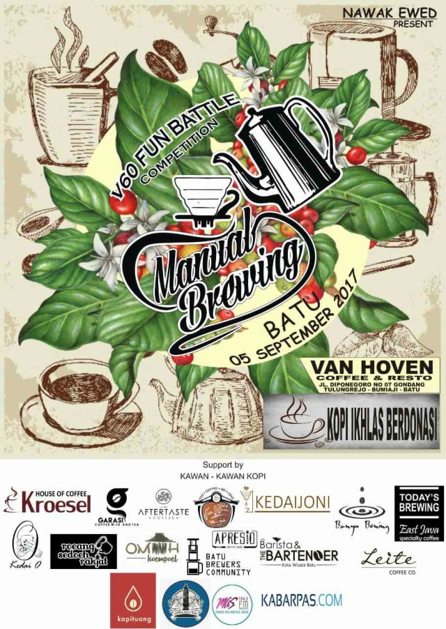 Pecinta Kopi Se-Malang Raya, Yuk Berkumpul di Sini