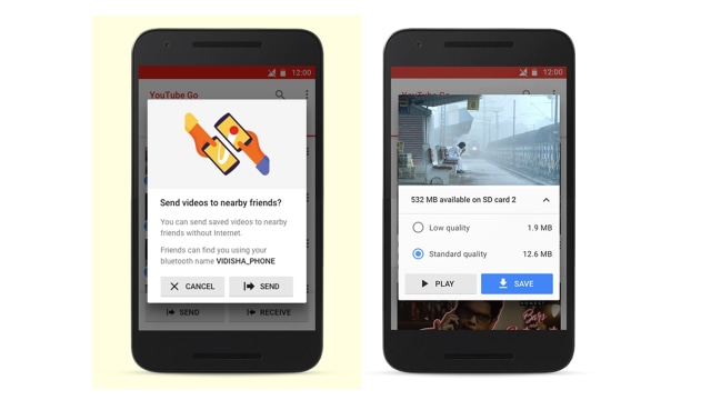Aplikasi YouTube Go. (Foto: YouTube)