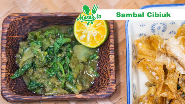 Sambal Cibiuk Khas Garut