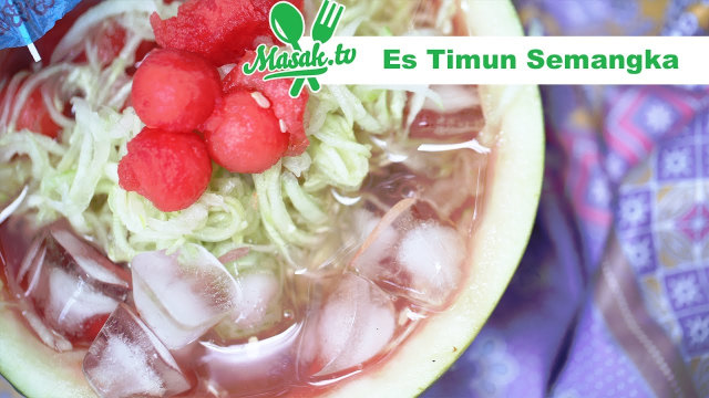 Segarnya Es Timun Semangka