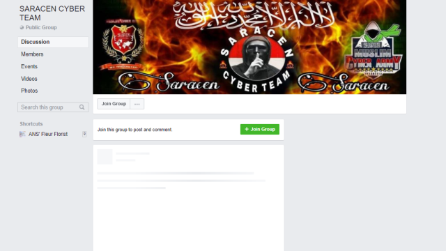 Grup Facebook Saracen (Foto: Screen Capture Facebook)