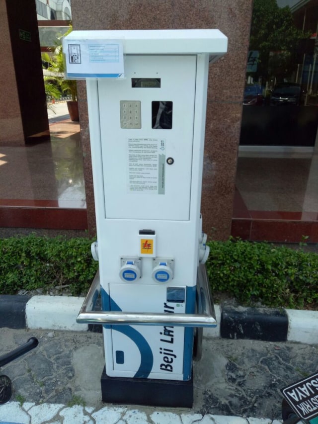 SPLU di Kantor PLN Disjaya Gambir Foto: M Edy Sofyan/kumparan