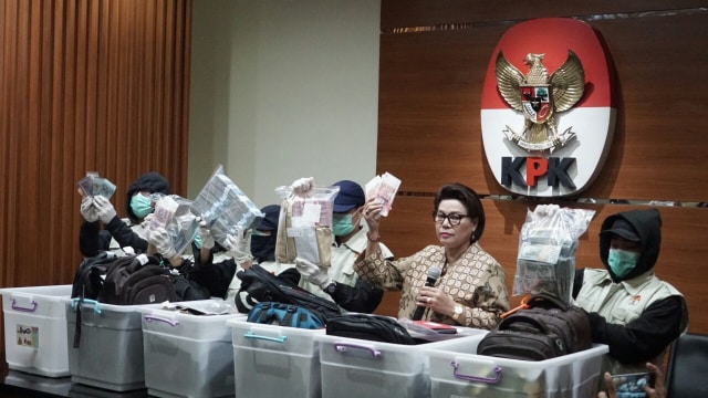 Barang bukti sebanyak Rp 20 miliar. (Foto: Aditia Noviansyah/kumparan)