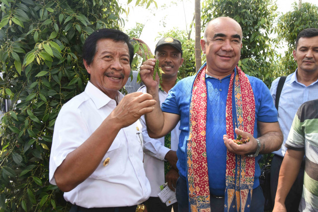 Uzbekistan belajar Perkebunan Lada ke Babel