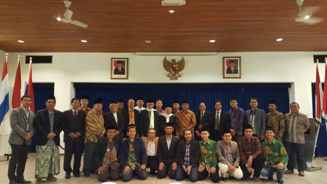 KBRI Den Haag dengan KH. Ma'ruf Amin (Foto: Eddi Santosa/kumparan)