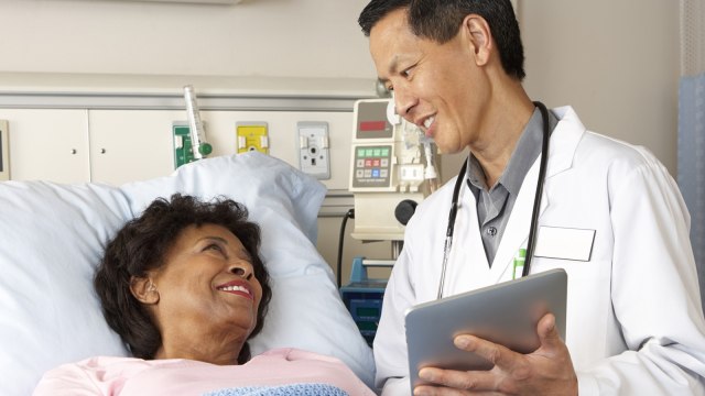 Ilsutrasi pasien dan dokter (Foto: Thinkstock)