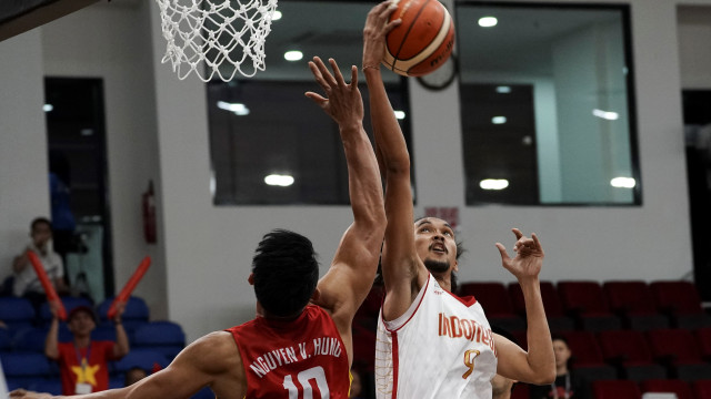 Timnas Basket Putra di SEA Games 2017 (Foto: ANTARA/Wahyu Putro A.)