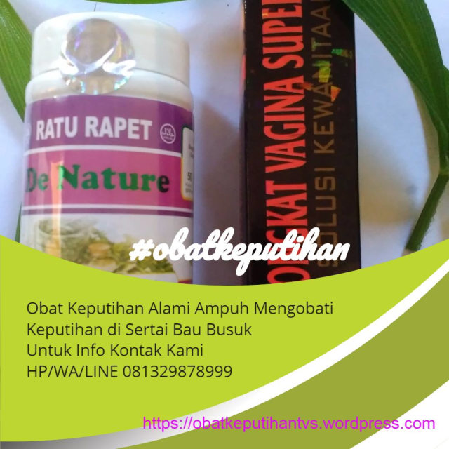 Obat keputihan berbau di apotik (1)