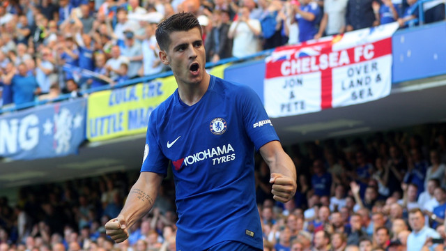 Alvaro Morata mulai menunjukkan tajinya. (Foto: Hannah McKay/Reuters)