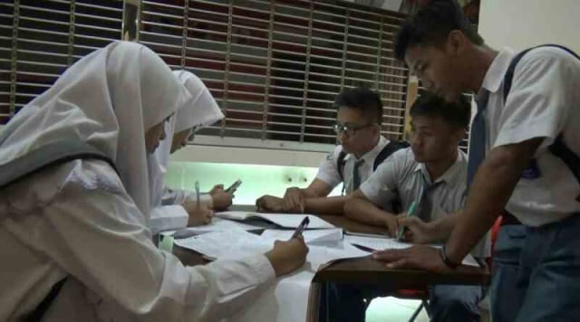 Ratusan Siswa SMA Muhammadiyah 1 Taman Sidoarjo Nobar Film Nyai Akhmad Dahlan