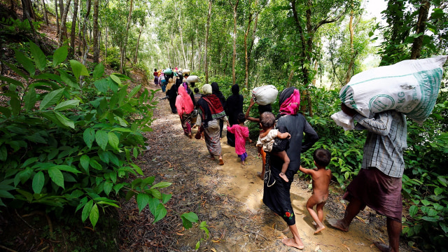 Pengungsi Rohingya (Foto: REUTERS/Mohammad Ponir Hossain)