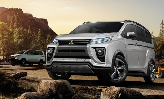 Rekayasa digital Mitsubihi Delica baru (Foto: web.motormagazine.co.jp)