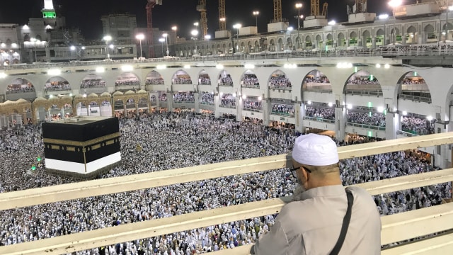 Kakbah di Masjidil Haram, Mekah (Foto: REUTERS/Suhaib Salem)