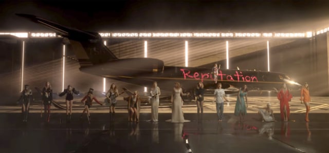 14 Swifts + 1. (Foto: YouTube TaylorSwiftVEVO)