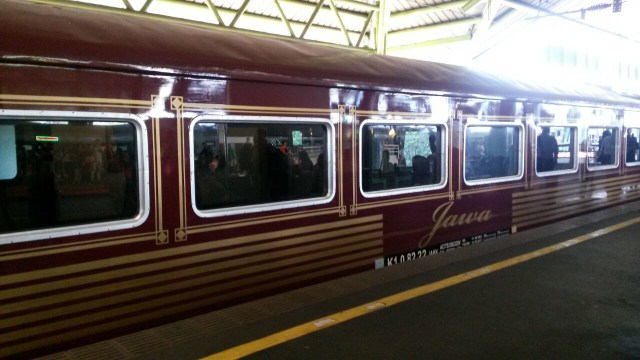 Jokowi gunakan kereta api khusus ke Sukabumi (Foto: Dok. Humas PT KAI)
