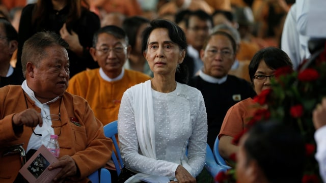 Aung San Suu Kyi. Foto: RETUERS/Soe Zeya Tun