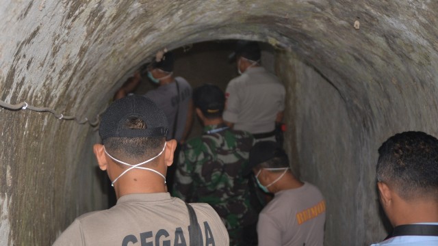 Granat aktif di bunker Yogyakarta (Foto: Dok. Lanud Adisutjipto)