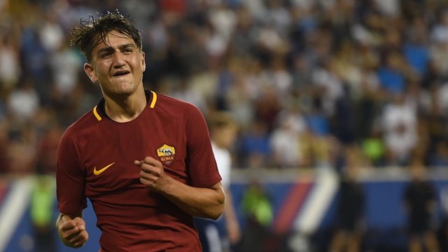 Bintang muda Roma, Cengiz Uender. (Foto: Twitter/@louisdebrondeau)