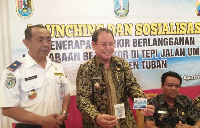 Di Tuban, Tarif Parkir Motor Rp 20 Ribu Per Tahun