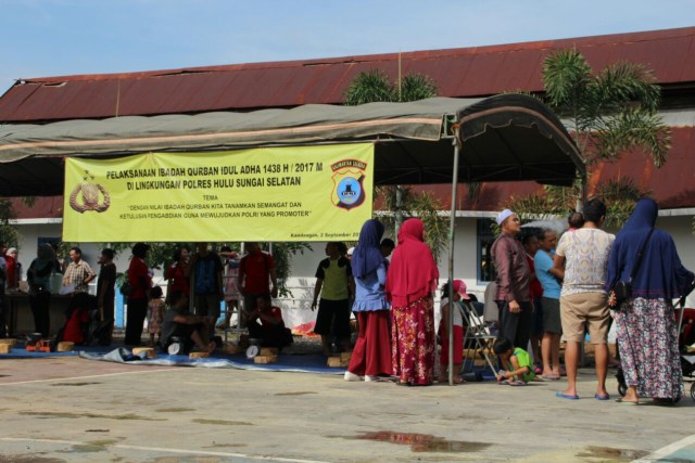 Qurban Polres HSS (2)