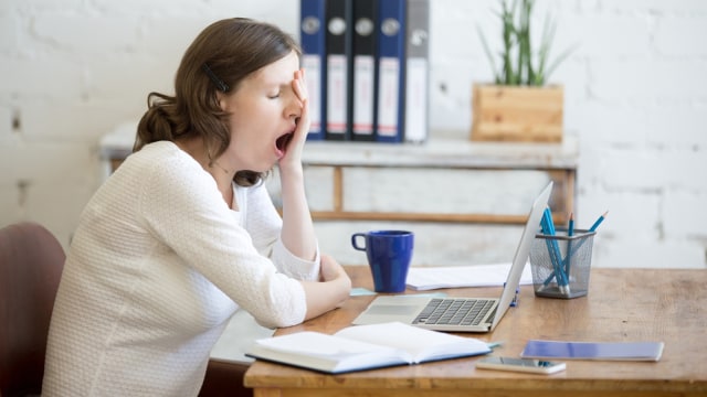 Kelelahan penyebab orang suka menguap (Foto: Thinkstock)