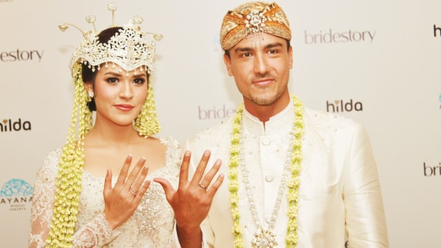 Pasangan favorit netizen, Raisa dan Hamish. (Foto: Munady)