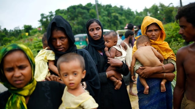 Pengungsi Rohingya di Bangladesh. (Foto: REUTERS/Mohammad Ponir Hossain)