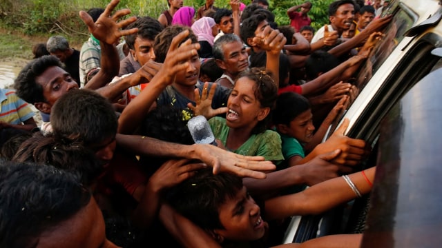 Pengungsi Rohingya di Bangladesh. (Foto: REUTERS/Mohammad Ponir Hossain)