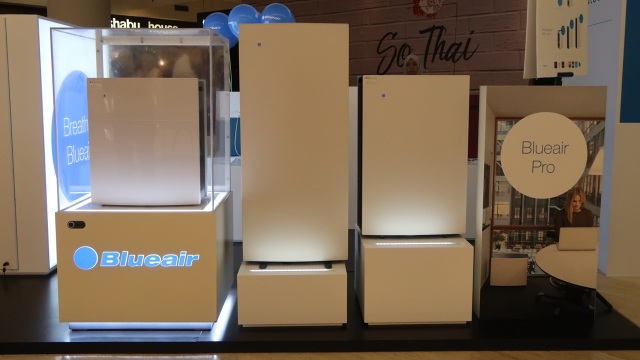 Blueair merilis pembersih udara terbaru. (Foto: Intan Kemala Sari/kumparan)