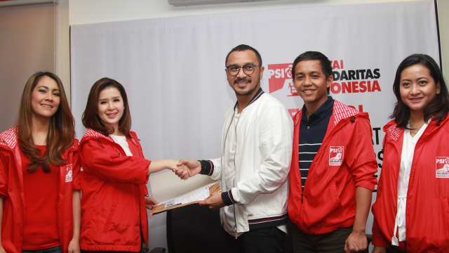 Giring dan Partai Solidaritas Indonesia (Foto: Munady)