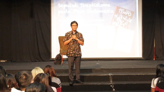 Ketua Komisi Hukum dan Perundang-undangan Dewan Pers Arif Zulkifli Foto: www.lspr.edu