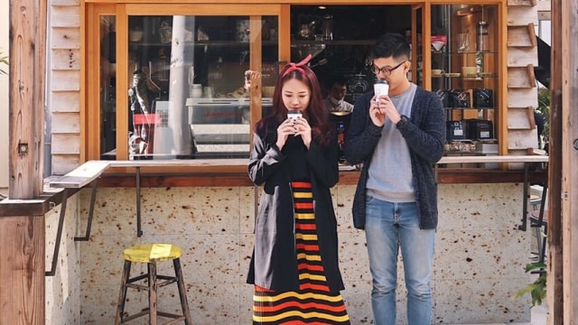 Andrey & Windy, pasangan yang selalu kompak. (Foto: Dok Food Directory)