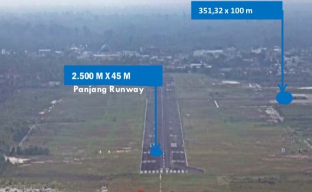 Revitalisasi Bandara Tjilik Riwut Palangka Raya (Foto: Dok. Ditjen Perhubungan Udara Kemenhub)