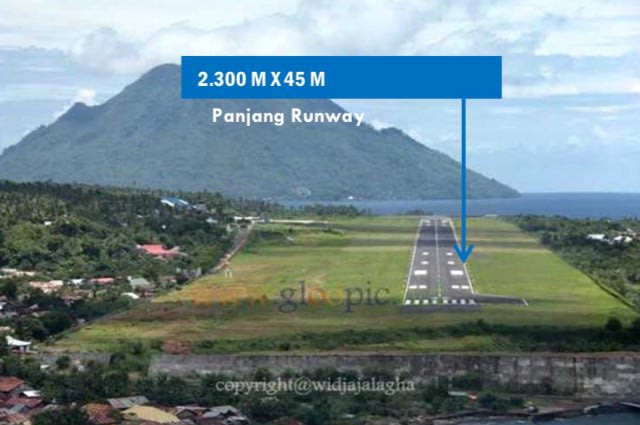 Revitalisasi Bandara Sultan Babullah Ternate (Foto: Dok. Ditjen Perhubungan Udara Kementerian Perhubungan)