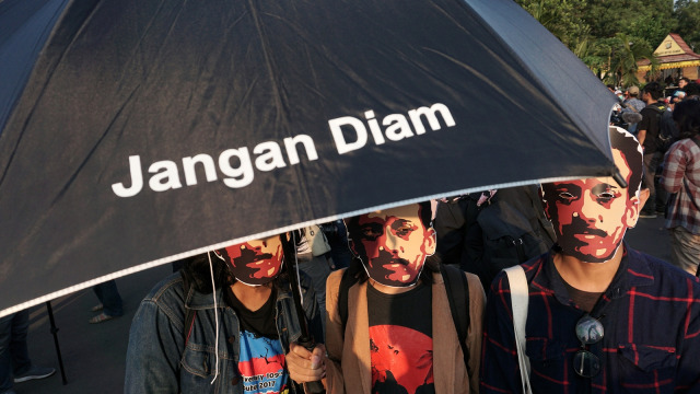 Aksi kamisan ke-505 (Foto: Aditia Noviansyah/kumparan)