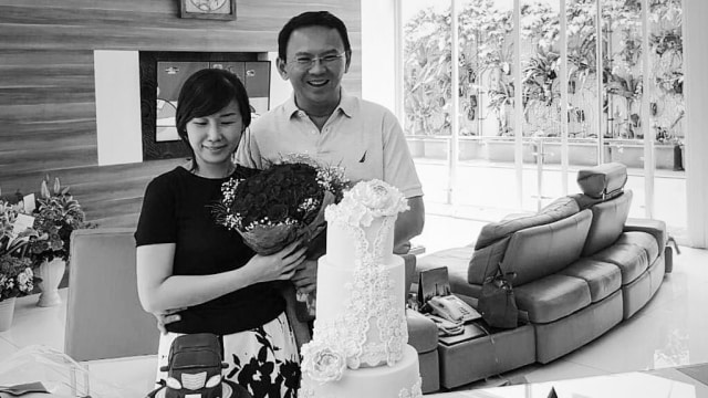Ahok dan Veronica  (Foto: Instagram/@basukibtp)