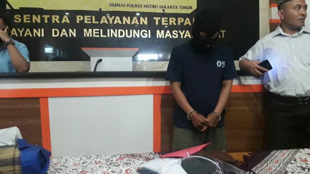Driver GrabBike yang melakukan pencabulan (Foto: Fadjar Hadi/kumparan)
