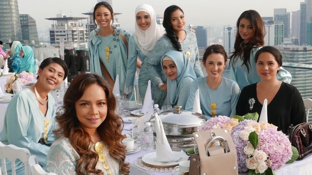 Tamu undangan di Pernikahan Bella dan Emran (Foto: Instagram @noradanish)