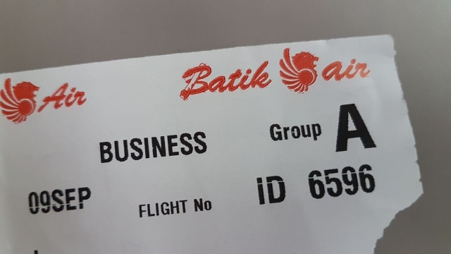 Tiket pesawat Batik Air milik Budi (Foto: Budi/pembaca kumparan)
