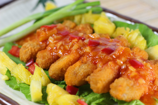 Stick Ayam Asam Manis Untuk Cemilan Sehat