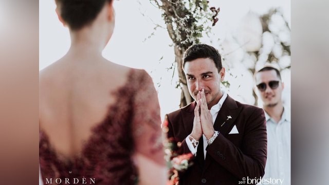 Raisa dan Hamish Daud di Bali (Foto: Instagram/@thebridestory)