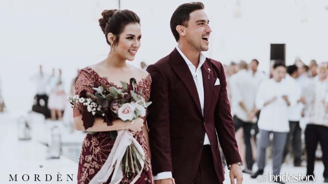 Raisa Adriana di Bali (Foto: Instagram/@thebridestory)