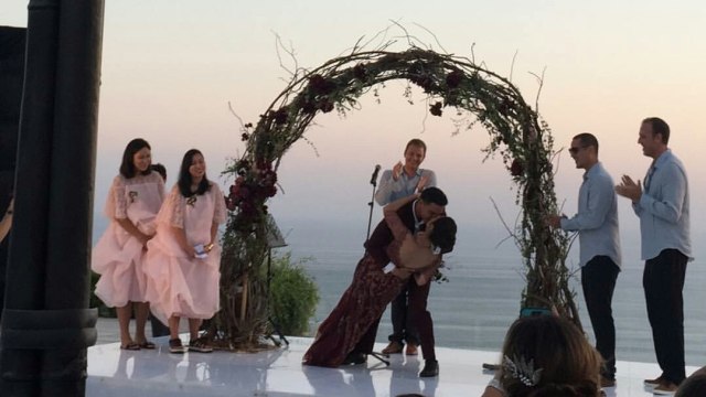 Suasana Resepsi kedua Raisa-Hamish (Foto: Instagram Story @gekopie)