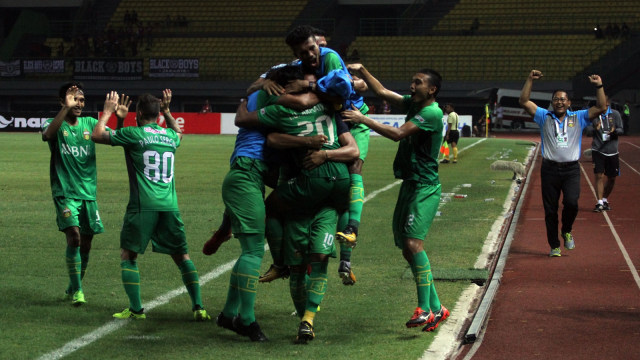 Bhayangkara FC vs Persipura (Foto: Media Bhayangkara FC.)