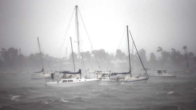 Badai Irma terjadi di Florida. (Foto: Reuters)