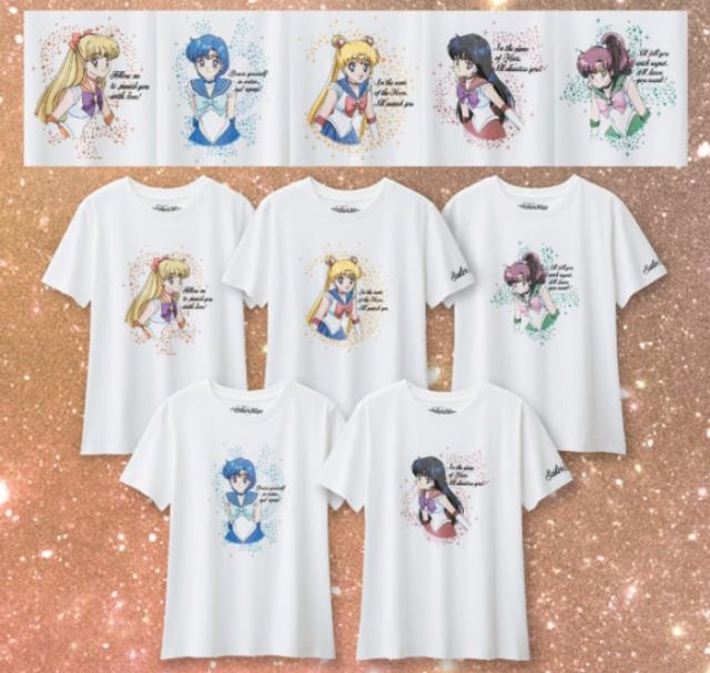 Kaos karakter Sailor Moon. (Foto: Dok. GU)