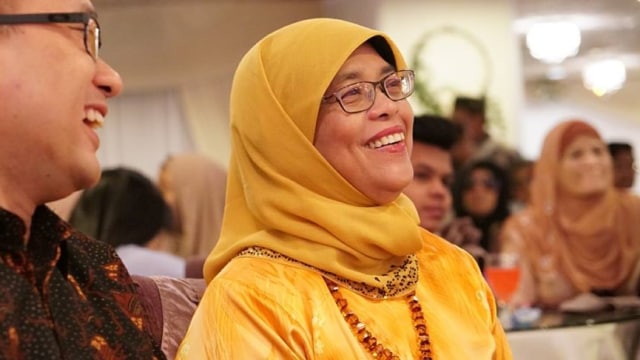Halimah Yacob. (Foto: Facebook/Halimah Yacob)